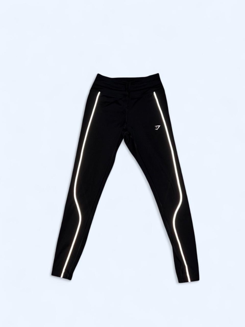 Gymshark Black Reflective Leggings - Women's High-Waist Active